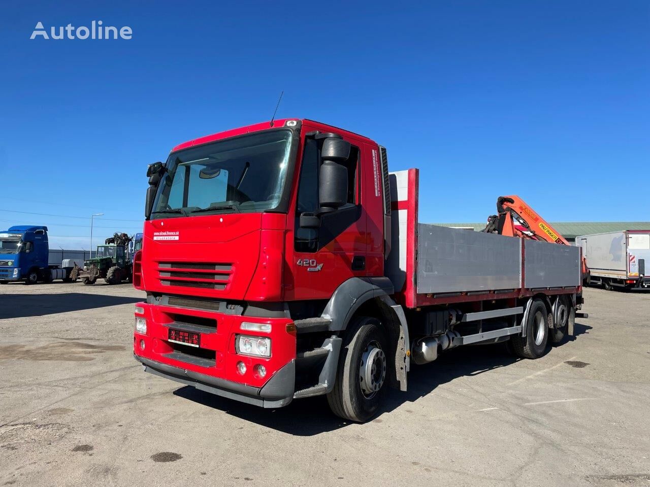 IVECO STRALIS ACTIVE DAY 260S42  flatbed truck