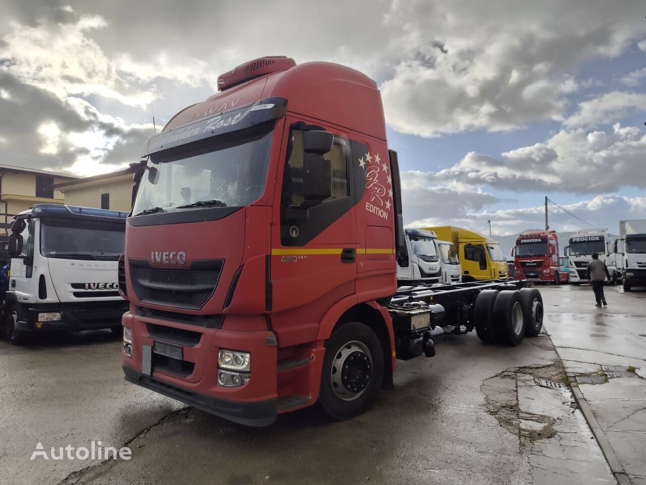 IVECO Stralis 260S42 avolavakuorma-auto