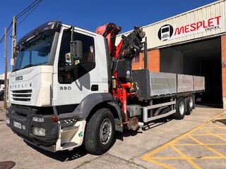 camion plateau IVECO Stralis 350