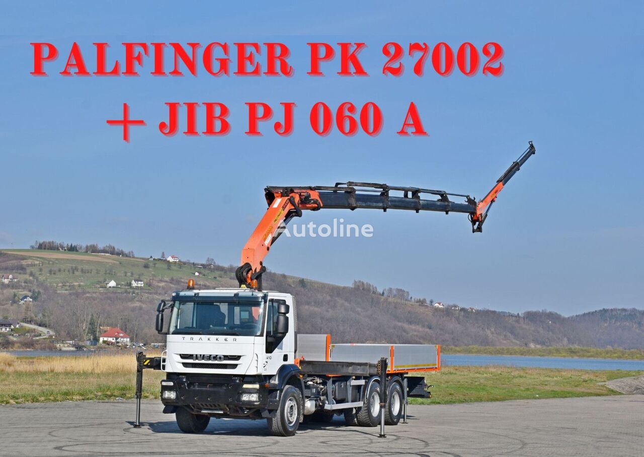 شاحنة مسطحة IVECO TRAKKER 410