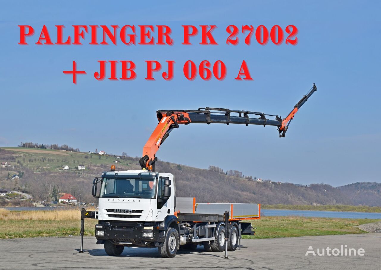 бортовой грузовик IVECO TRAKKER 410* PK 27002 + JIB PJ060A + FUNK * 6x4