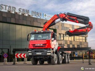IVECO TRAKKER 450 8x8 Palfinger PK 72002 Crane Winch planbil