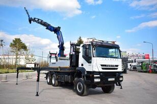 IVECO TRAKKER PM 44025  BASKET flatbed truck