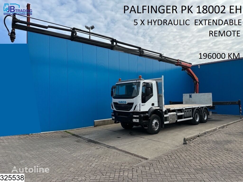 کامیون کفی IVECO Trakker 360 6x4, Palfinger, Remote, Steel suspension