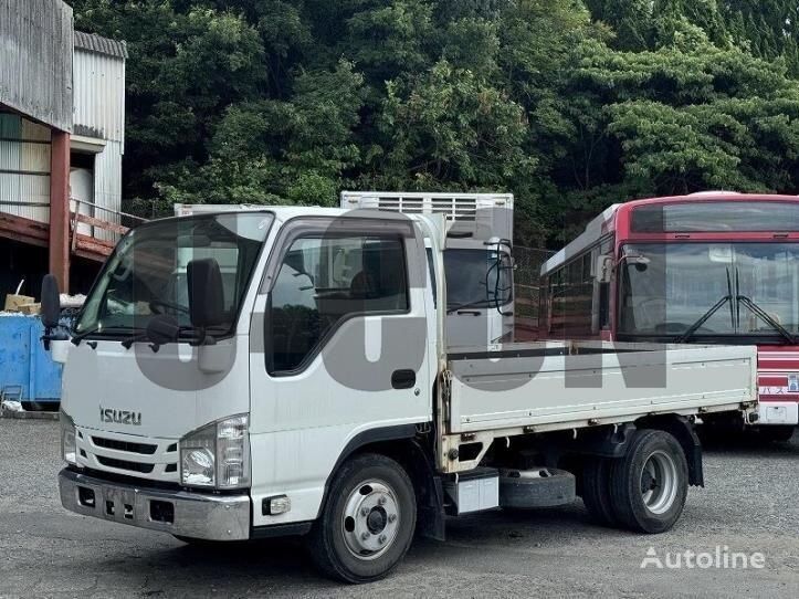 Isuzu ELF open laadbak vrachtwagen