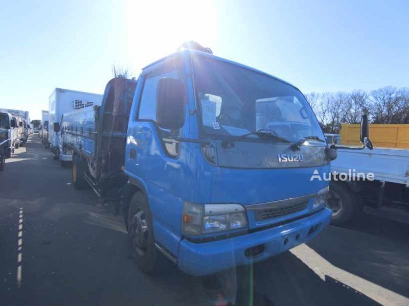 camion plateau Isuzu ELF