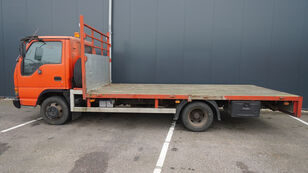 Isuzu NPR70L OPEN BOX EURO 2 MANUAL GEARBOX 249.300KM flatbed truck