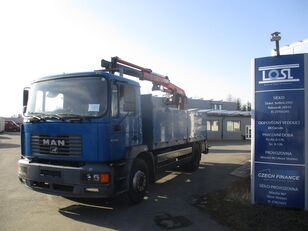 MAN 12.284 EURO 2 HR ATLAS flatbed truck