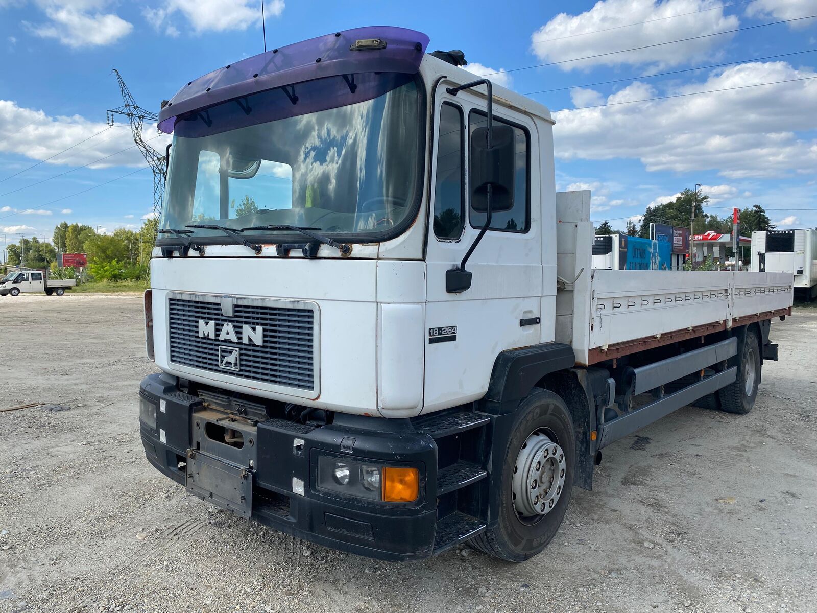 MAN 18.264 - Pritsche flatbed truck