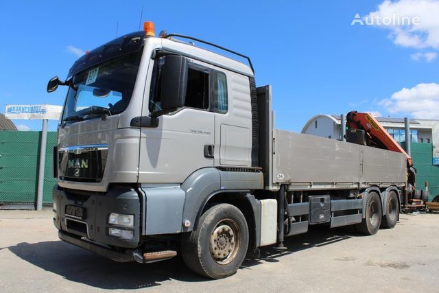 MAN 26.440 6x4 KRAN PALFINGER PK27002 FUNK Nr:327 camión caja abierta - Autoline