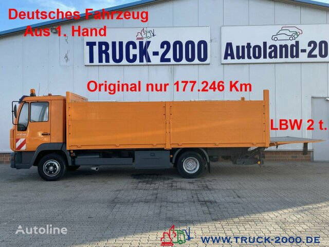 truk flatbed MAN LE