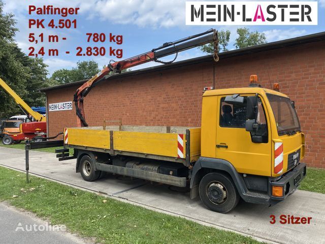 MAN LE 8.180  flatbed truck