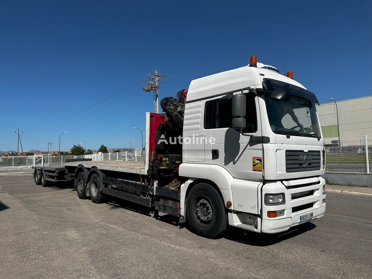 MAN TGA 26.400 camión caja abierta