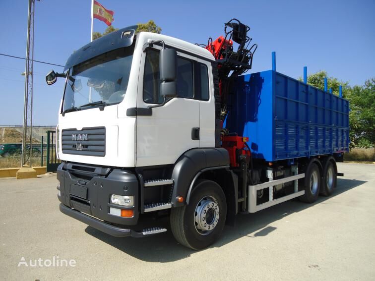 camion plateau MAN TGA 33 440