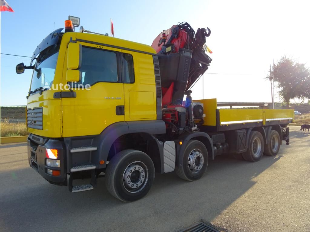 MAN TGA 41 480 flatbed truck