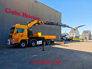 شاحنة مسطحة MAN TGA 41.480 8x4 Palfinger PK 85002