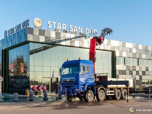 MAN TGA 41.480 8x8 HMF 8520K-0 Fly JIB Crane 2018 Pritsche LKW