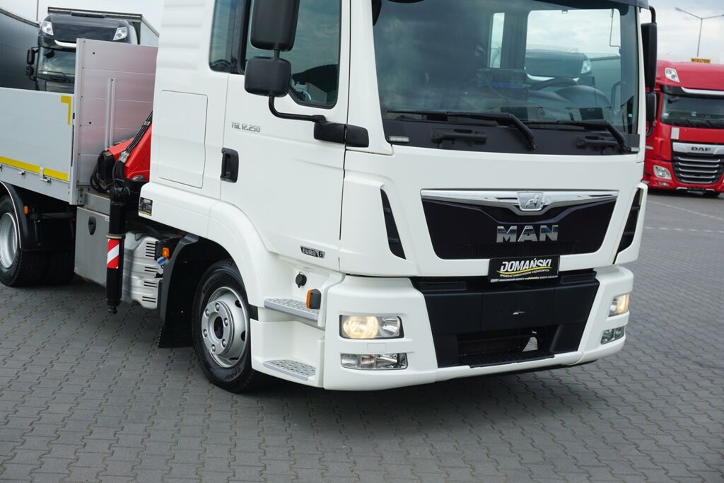 MAN TGL / 12.250 / SKRZYNIOWY + HDS / FASSI F 65 / PILOT