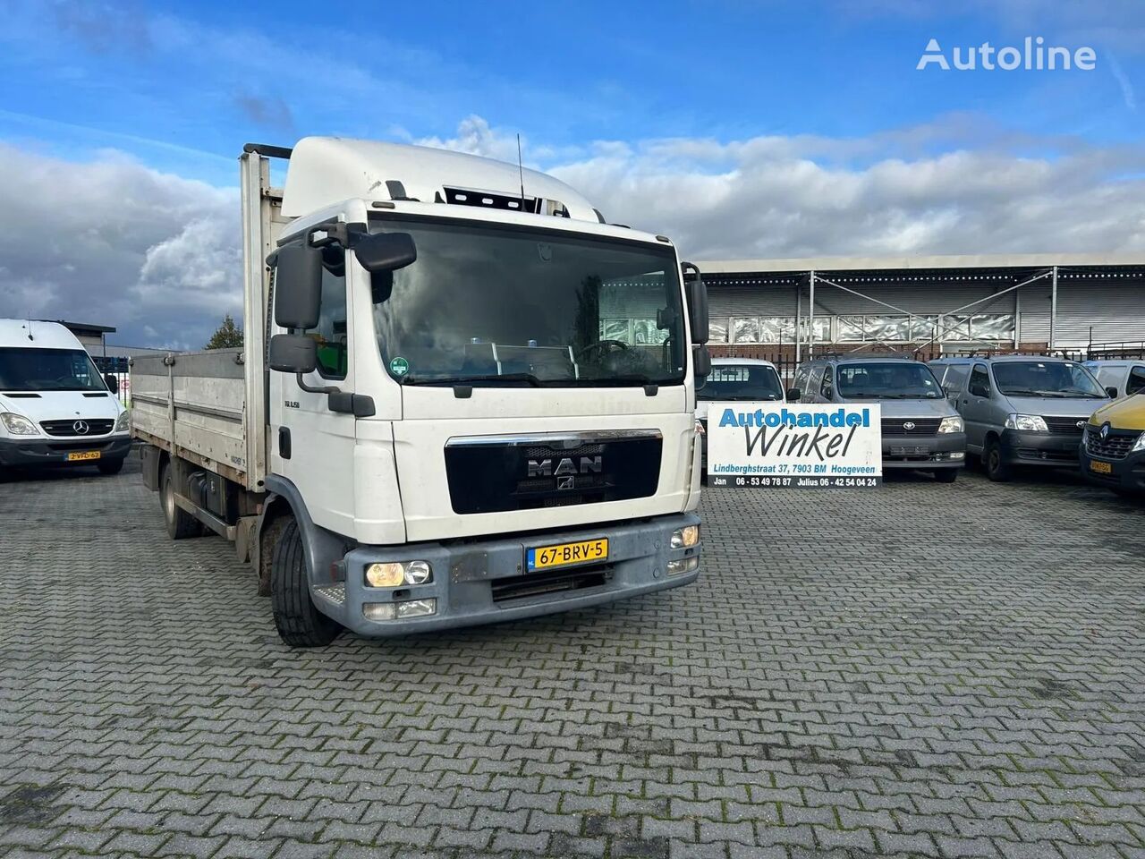 MAN TGL 8.150 4X2 BB MANUAL GEAR EURO5 Pritsche LKW