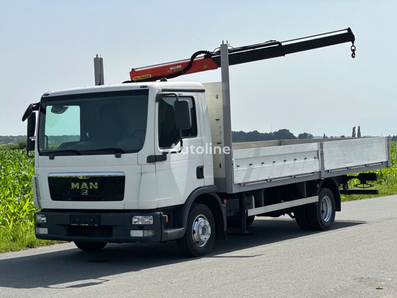 бортова вантажiвка MAN TGL 8.150 Flatbed