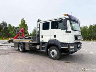 MAN TGM 13.290 4x4 FASSI F40B22 Crane Camper DOKA Pritsche LKW