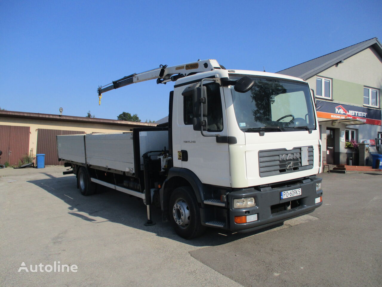 parda veoauto MAN TGM 15.240