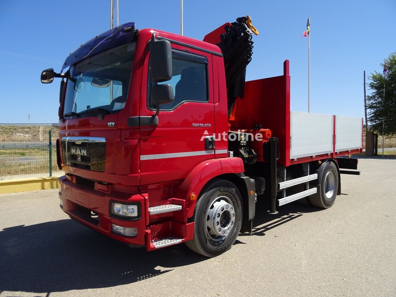 Бортовой грузовик MAN TGM 18 250 - Autoline