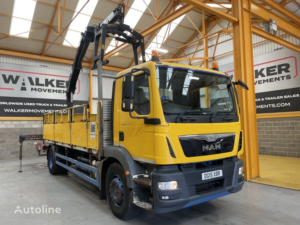 Dropside camion MAN TGM 18.250 *EURO 6* 4X2 18 TONNE BRICK GRAB – 2015 – DG15 XBR - Autoline