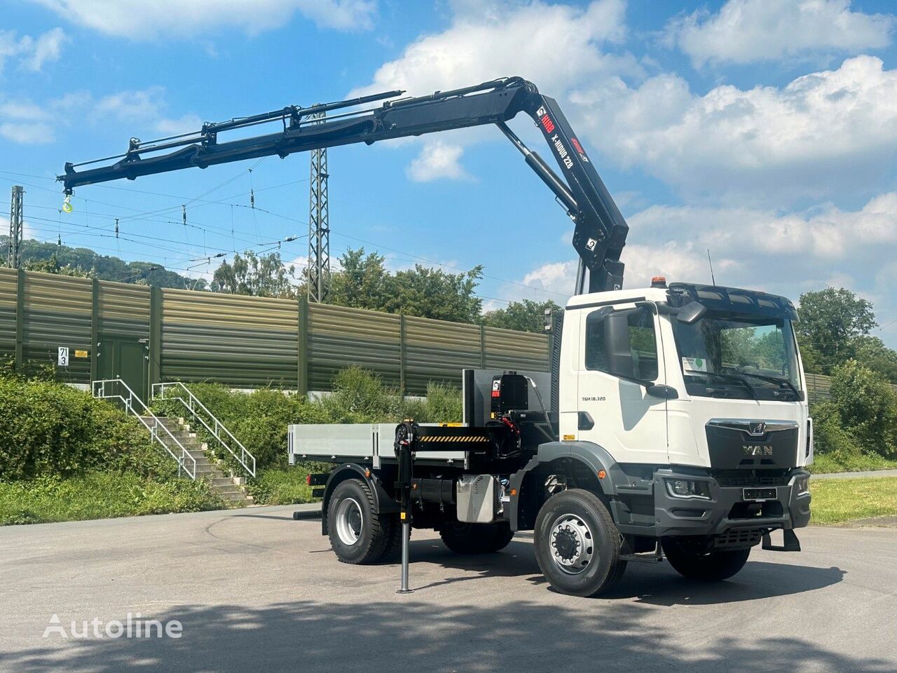 new MAN TGM 18.320  flatbed truck