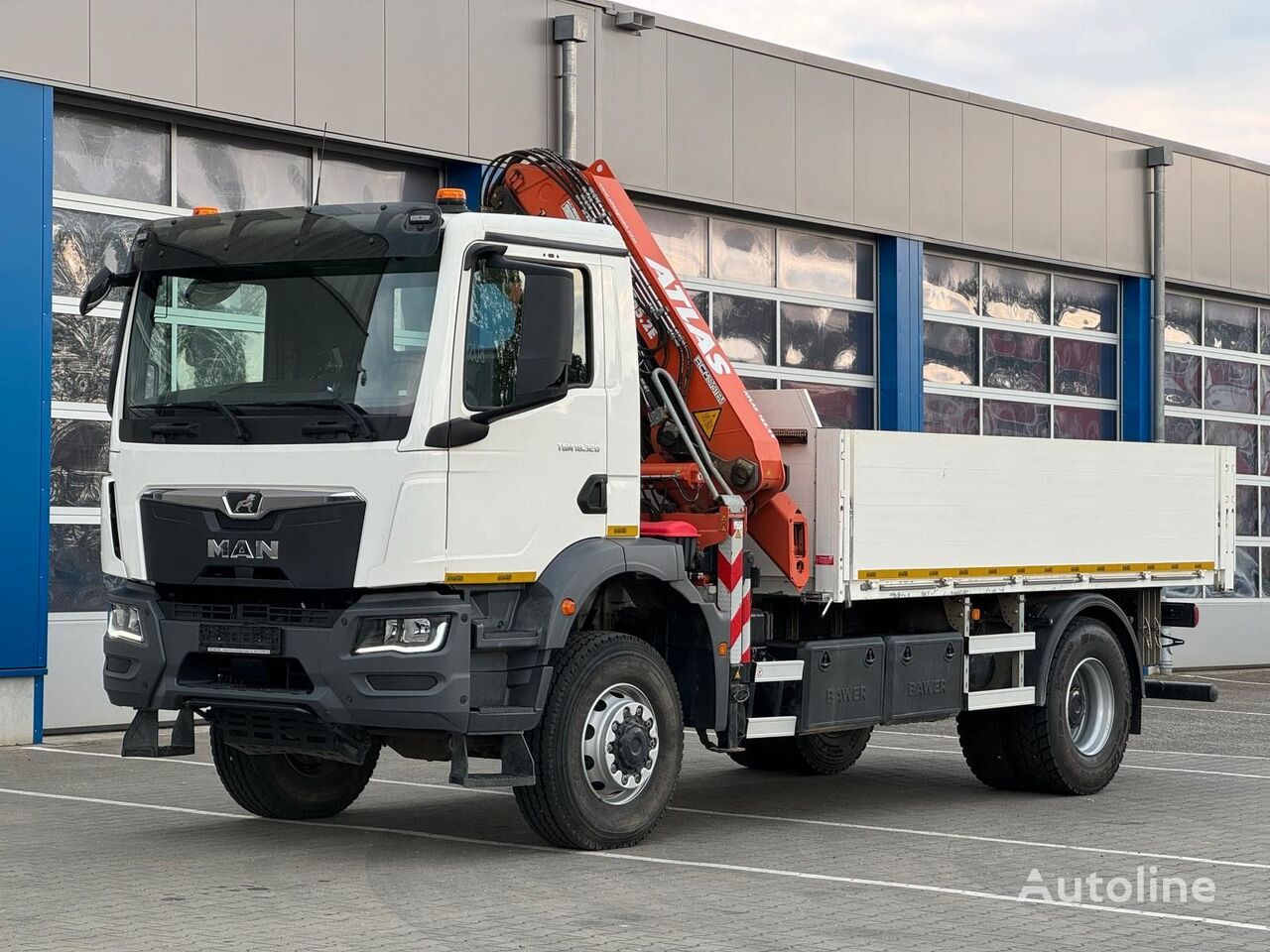 MAN TGM 18.320 Pritsche ATLAS 165.2 Pritsche LKW