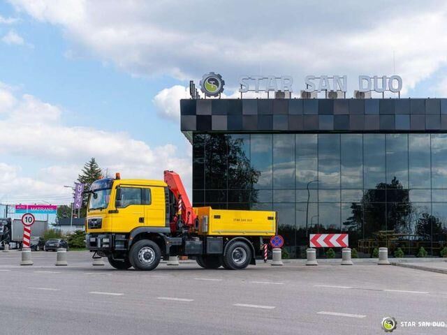 MAN TGM 18.340 4×4 Palfinger PK 23500 HDS Crane