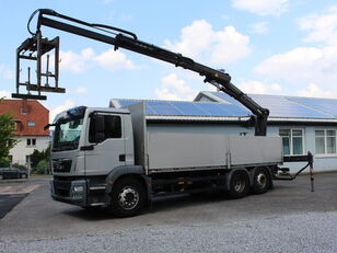 MAN TGM 26.340 EURO 6 Baustoffwagen Kran Atlas 125 Pritsche LKW