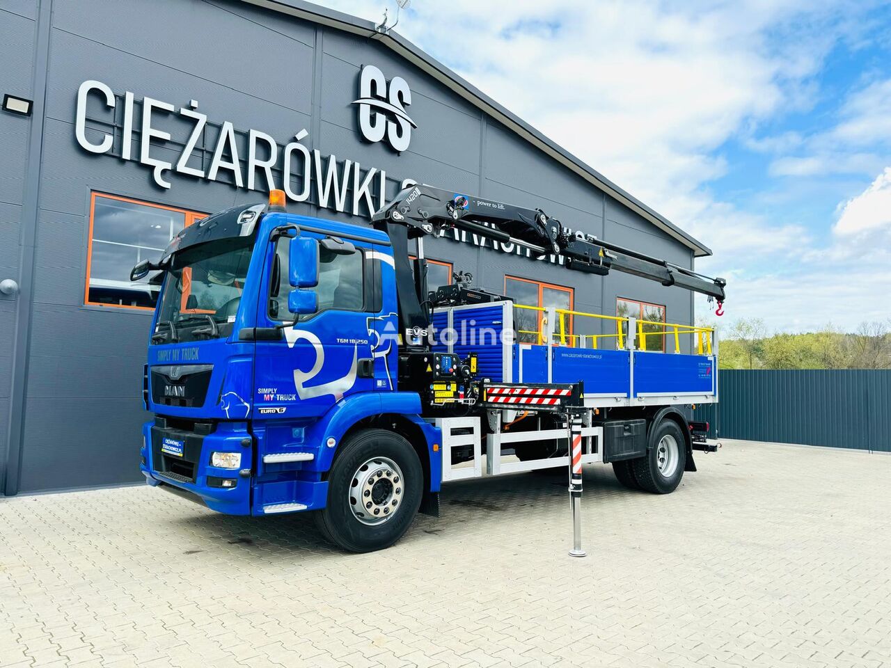 MAN TGM TGL TGS 18.250  flatbed truck