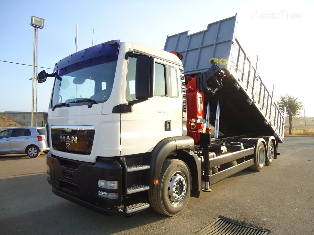 MAN TGS 26 330 open laadbak vrachtwagen