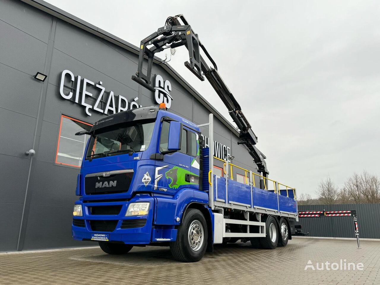 camion plateau MAN TGS 26.360