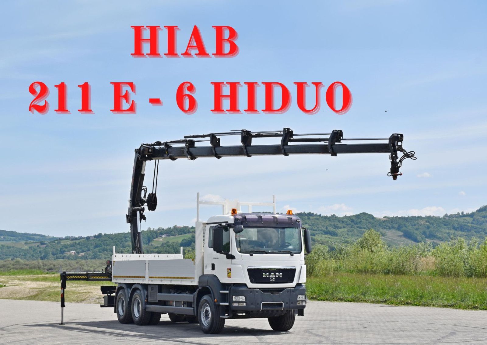 MAN TGS 26.360*  flatbed truck