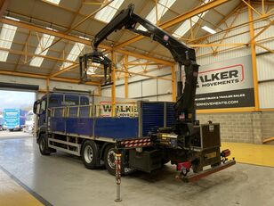 MAN TGS 26.360, *EURO 6* 6X2 26 TONNE DRAWBAR SPEC BRICK GRAB &ndash; 2016 flatbed truck