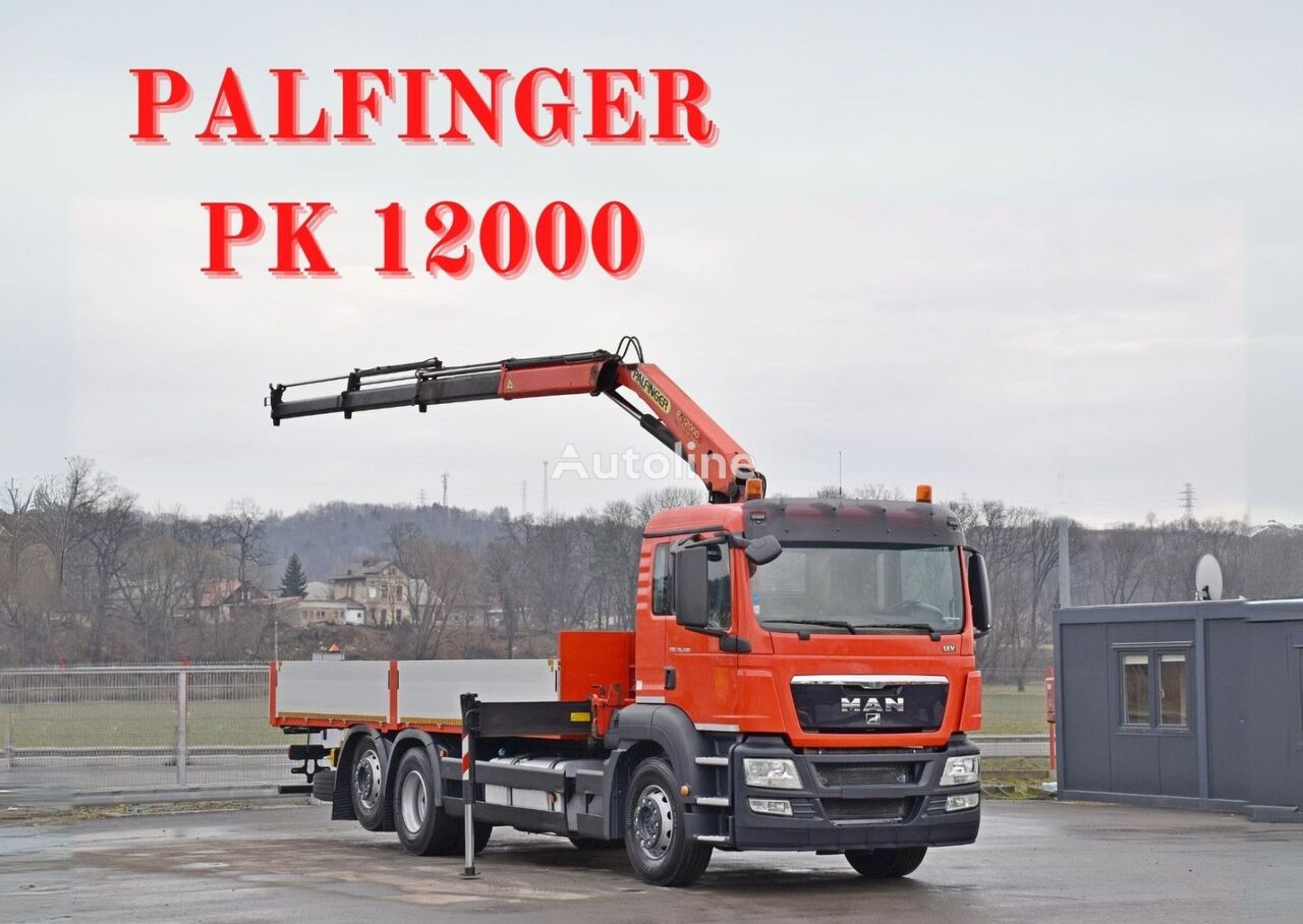 MAN TGS 26.400 flatbed truck