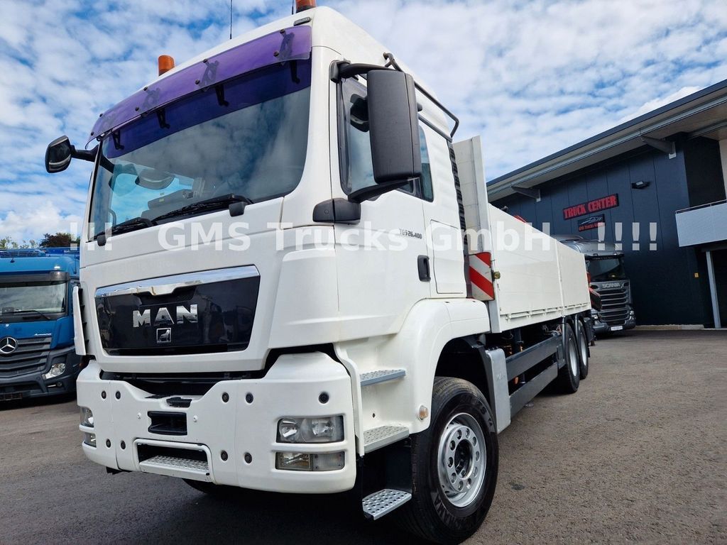 camion plateau MAN TGS 26.400