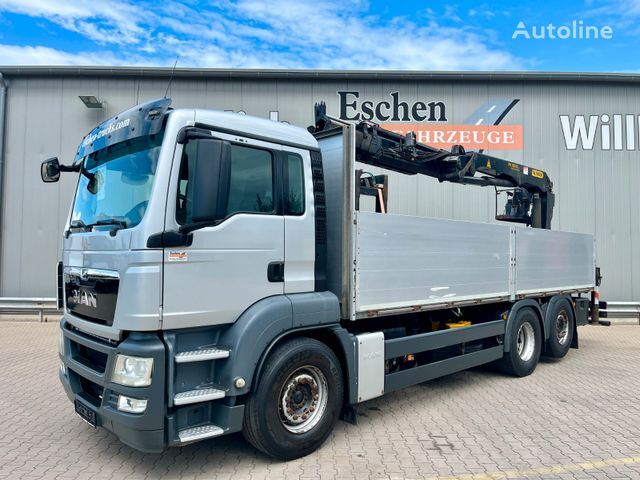 MAN TGS 26.400  flatbed truck