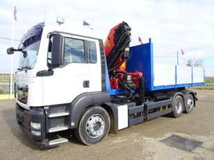 MAN TGS 26 400 cami&oacute;n caja abierta