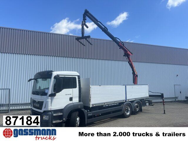 MAN TGS 26.400 6X2-4 BL, Intarder, Lenk-/Liftachse open laadbak vrachtwagen