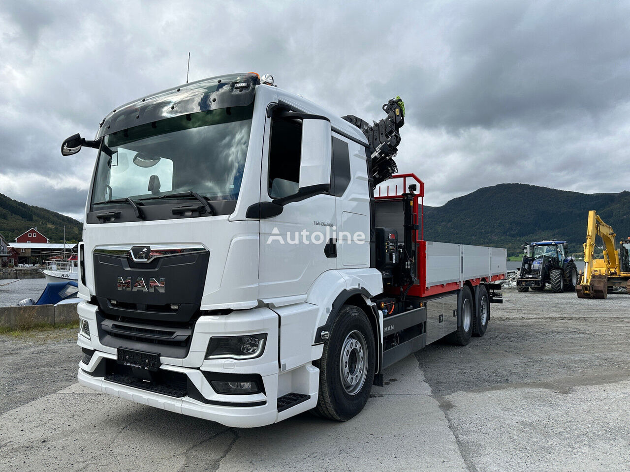 MAN TGS 26.400, INNBYTTE MULIG flatbed truck