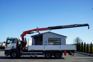 플랫베드 트럭 MAN TGS 26.420 / 6x4 / SKRZYNIOWY - 6,7 M / HDS FASSI F175A &nbsp;/ EURO