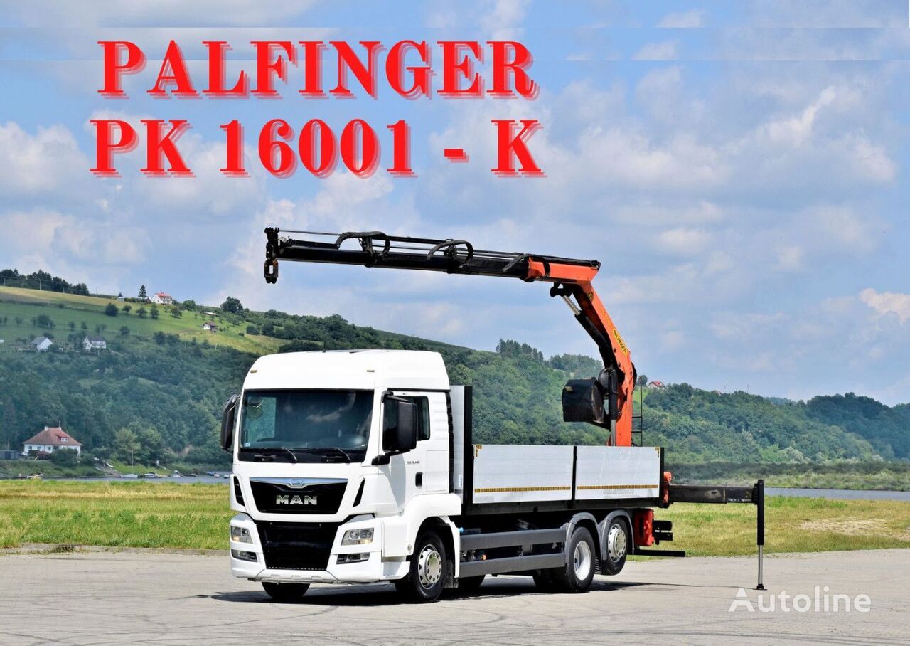 MAN TGS 26.440  flatbed truck