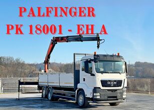 MAN TGS 26.440* PK 18001 - EH A + FUNK* TOPZUSTAND flatbed truck