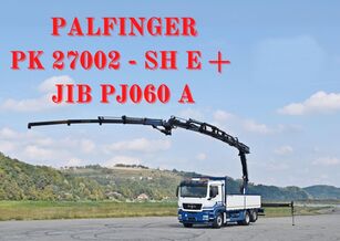 MAN TGS 26.440 *PK 27002 - SH E + JIB PJ060A + FUNK camión caja abierta