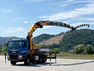 camion plateau MAN TGS 26.440*Sattelzugmaschine + KRAN/FUNK * 6x6