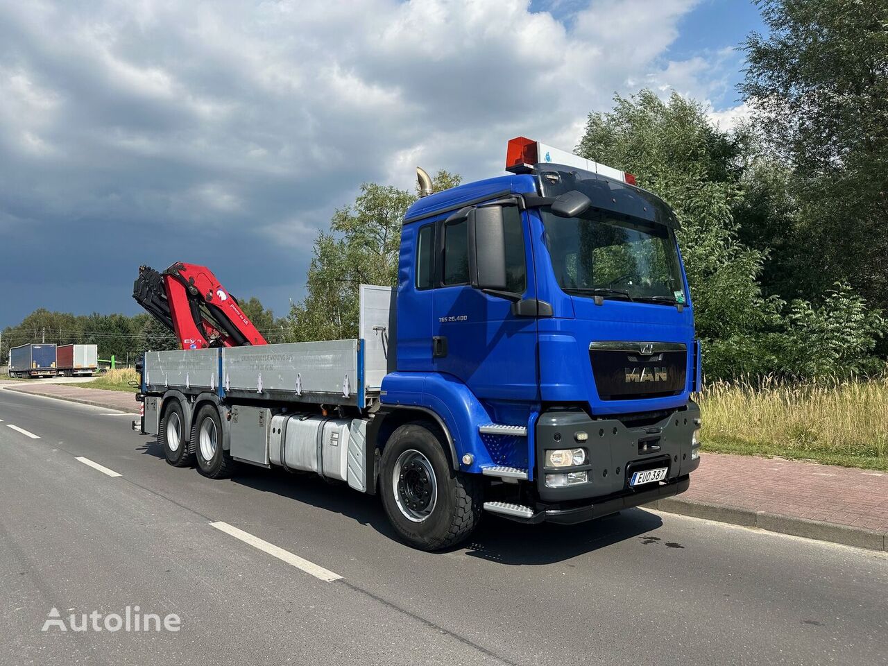 Camião de caixa aberta MAN TGS 26.480 - Autoline