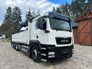 бортовой грузовик MAN TGS 28.480 HDS HIAB 166  XXL